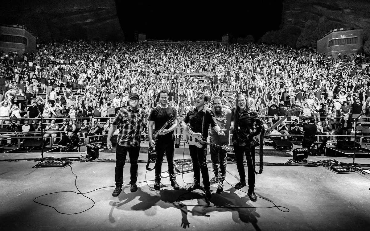 jimmyeatworld's tweet photo. Thank you Red Rocks!! No words can express our gratitude for that magical place and all of you who came far and wide to be there with us.
See you tonight St. Louis! We are on stage at 8 PM.
Photos by Ed Davis https://t.co/1NY2ZR8PR3