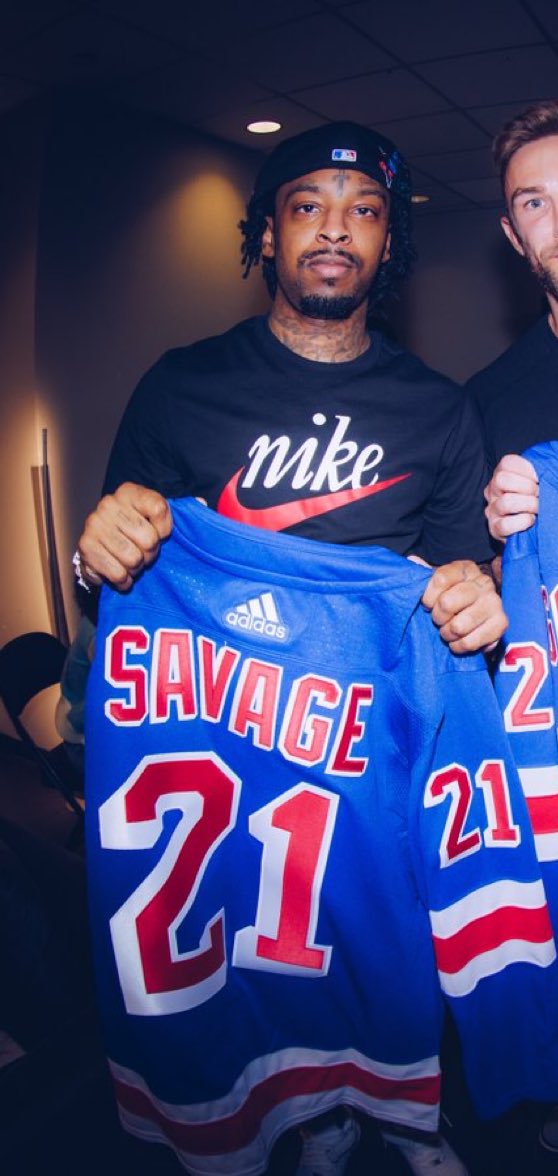 New York Rangers have signed forward 21 Savage to a 3 year entry level contract, per <a href="/FriedgeHNIC/">Elliotte Friedman</a>.