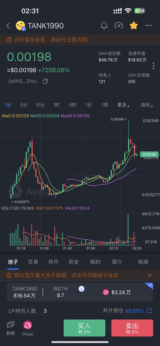 CryptoMrLi888's tweet photo. #TANK1990
不错6楼开到了接近35楼,近6❌了
不打了今天晚上就这样了🤑🤑🤑
打新🈲️言频道:
https://t.co/qFhIqKXzUv https://t.co/pZMQhSxcsK