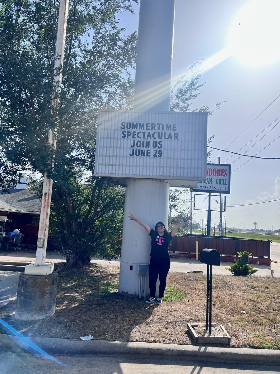 Spreading the word for our 7/29 Sealy Summer Spectacular! One last hoorah before school starts! Stop by for fun food and prizes! <a href="/acarter111/">Art Carter</a> <a href="/BrianEjiasi/">Brian Ejiasi</a>