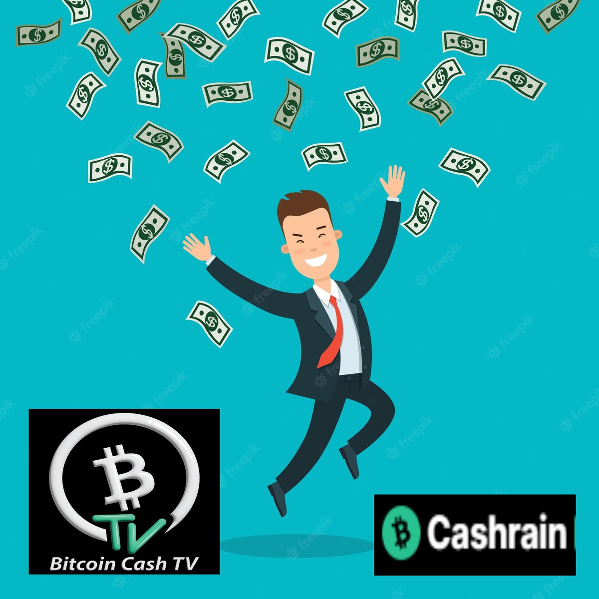 BitcoinCashTV's tweet photo. BCHTV is the first community to test out doing 4 #Cashrain #Cryptocurrency #Giveaways  at the same time!

Win #BitcoinCash by going to https://t.co/3qKgpBRIuH &amp;:

1.) Sub to Youtube
2.) Join the Discord
3. Liking &amp; RXing this post
4. Watch video for Secret Code (details 👇) https://t.co/kq4YHYTBuj
