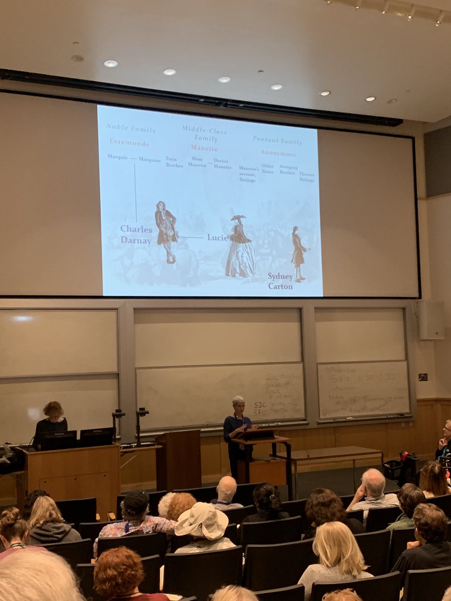 Catherine Gallagher receiving a huge round of applause at #DickensUniverse23. I feel like I’ve just watched a masterclass in giving conference papers 🤯