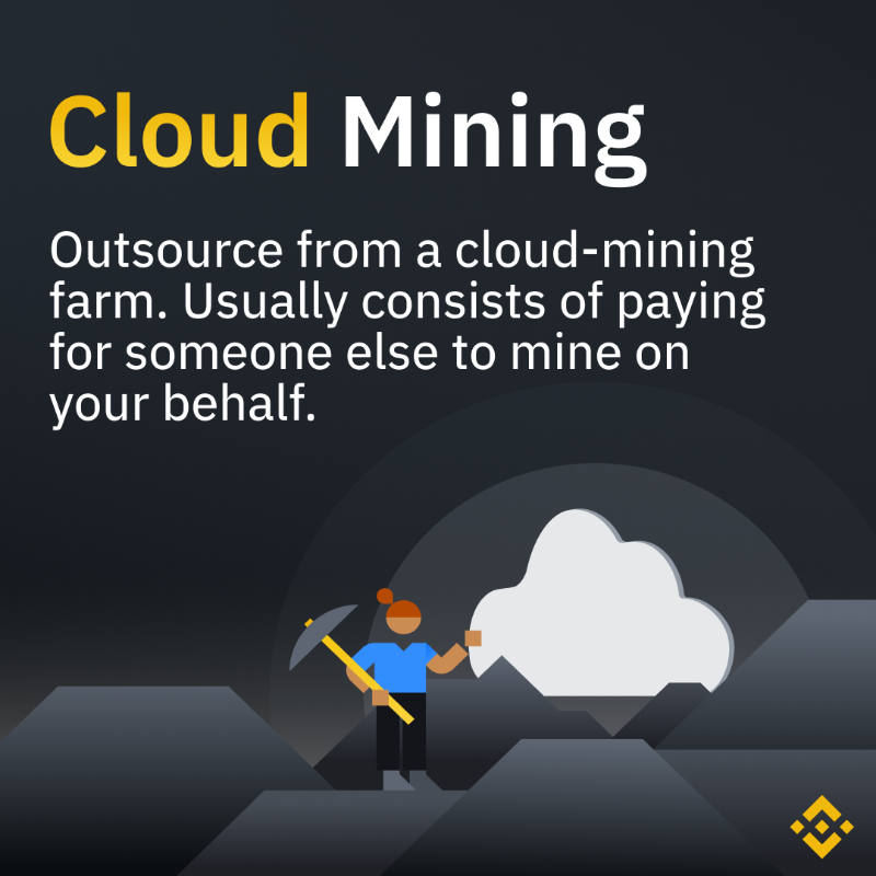binance's tweet photo. If you're looking to start mining crypto, this is the post for you.

Learn about the different types 👉
