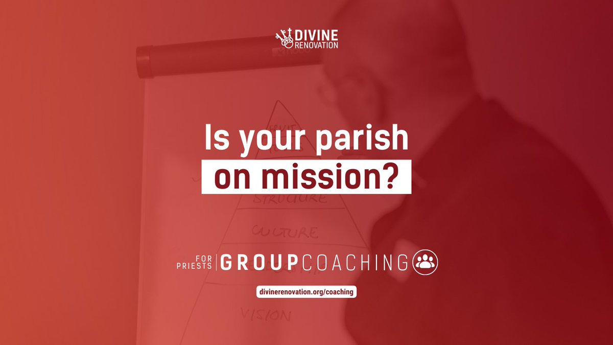 If you're a priest and you want your parish to escape maintenance mode and get back on track for mission, take advantage of free coaching with Divine Renovation 👋🏻

Learn more and sign up today: visit divinerenovation.org/coaching.

#evangelization #parishrenewal