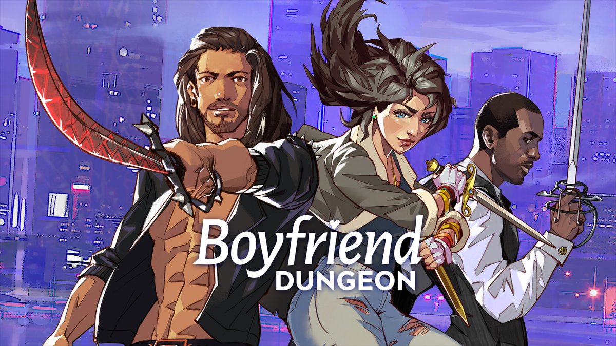 IndieMEGABOOTH's tweet photo. Dungeon crawler and dating sim? In Boyfriend Dungeon you can have both! Shown at PAX 2018 and released in 2021, this unique take on the above genres from @KitfoxGames has you fighting through the ‘dunj’ with your partner who transforms into a sentient weapon whom you can date. https://t.co/xLN1HQs5DW