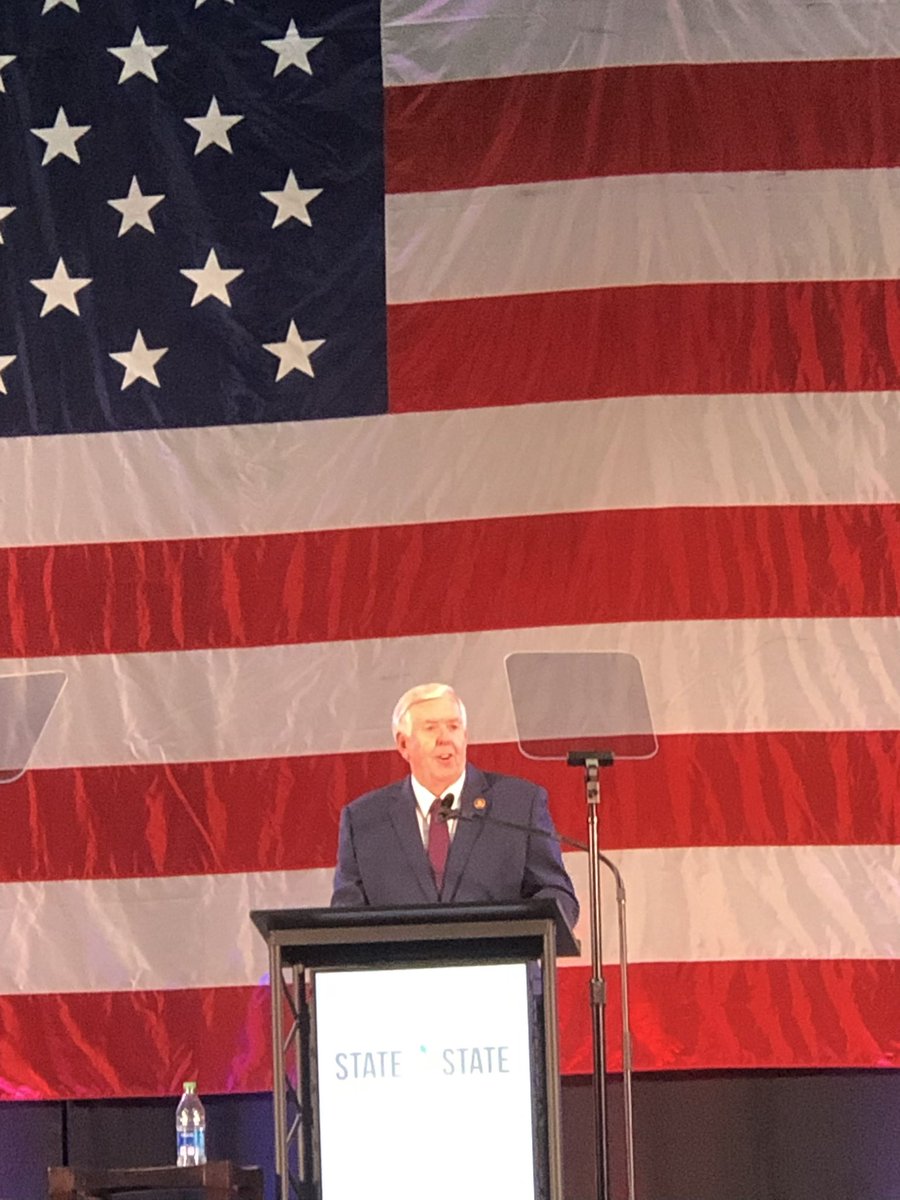 GSGjcmo's tweet photo. Enjoyed watching Governor Parson's inspiring State of the State Address hosted by the Springfield Area Chamber of Commerce! He highlighted Missouri's remarkable economic achievements and shared his vision for an even brighter future for our great state. @SGFChamber @lincolnhough https://t.co/xhrZp1MiWb
