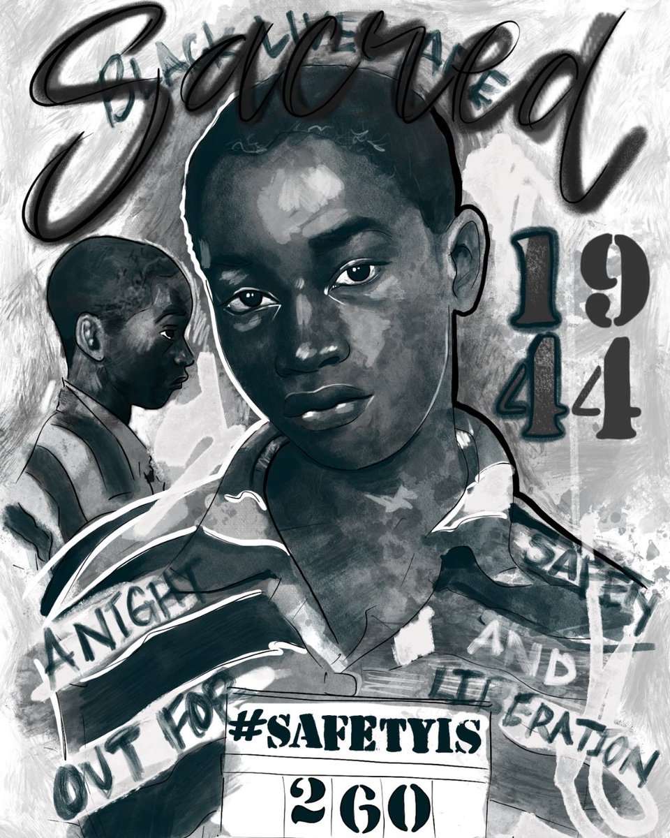 ellabakercenter's tweet photo. It's our 10th year of #NOSL, which started after the tragic murder of #TravyonMartin, our communities knew increased policing DOES NOT equal safety. We must build a world of justice beyond police, where our children & communities can feel truly safe.
art:@antwanbankswil1 #NOSL23 https://t.co/FXKQKjHfUj