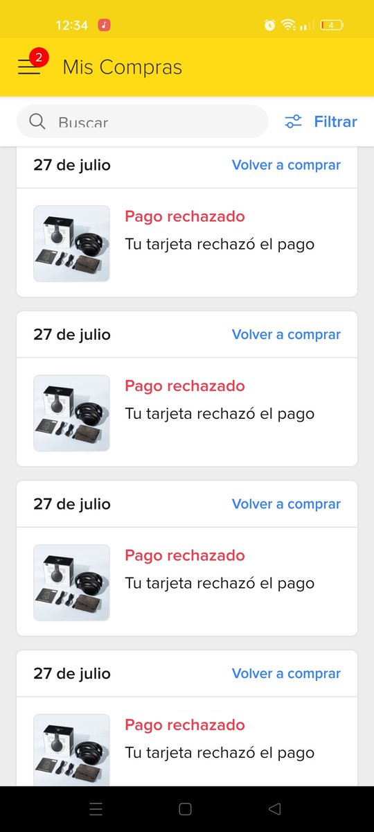 Jeremy_JS09's tweet photo. @ML_Mexico A alguien le pasa lo mismo a mi?? O porque no pasa mi tarjeta de BBVA en su página?? Ya lo intente 4 veces y no me permite https://t.co/2D8XTj7Q3p