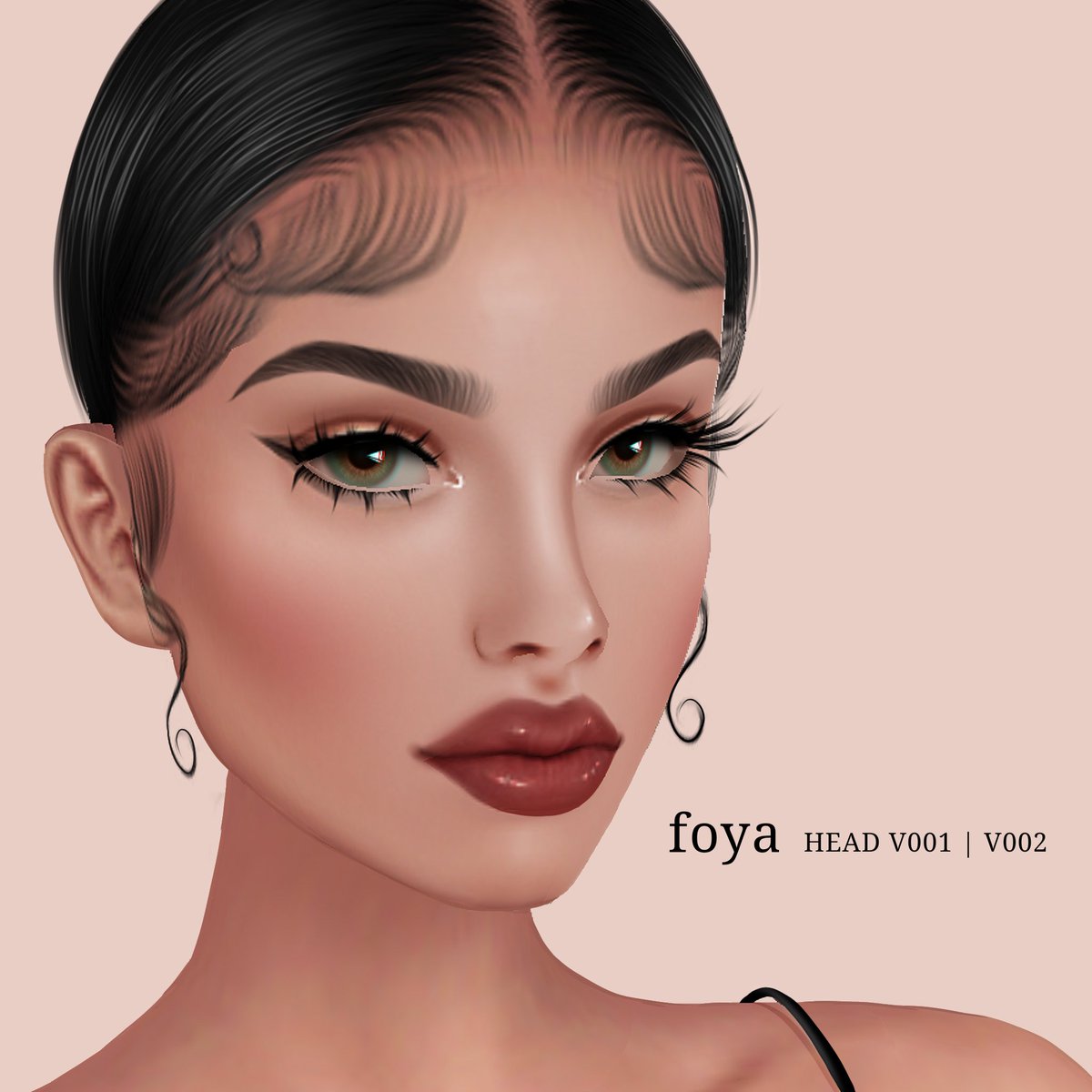 VuAmrani's tweet photo. Hi lovelies, Sup?

Take a look at,

My first head - Foya 
It will soon come in more variations/shades/details.

My first Mesh Head - Zahra Head.

Shop FOYA for heads, clothing, shoes and accessories. #imvucreatorfeature #imvu #imvucreator #imvumeshead https://t.co/oYHiiy15cE