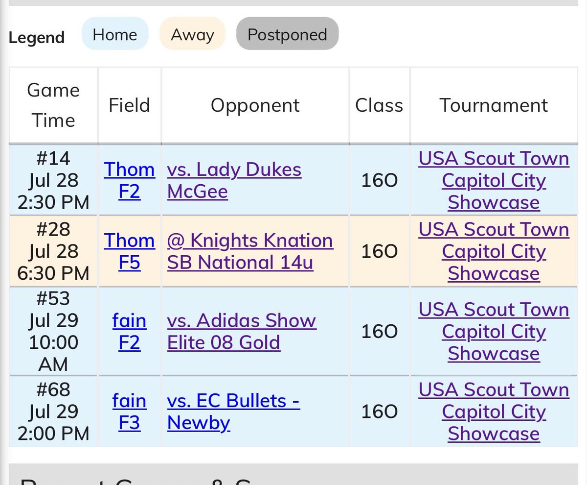 In Montgomery this weekend for the Scout Town Capital City Showcase! Hope to see you there! <a href="/SSCC_Softball/">Shelton State Softball</a> <a href="/kgriff08/">Kaitlin Griffin</a> <a href="/NWSCC_SB/">Northwest Shoals Softball</a> <a href="/coachangelbrown/">Angel Brown</a> <a href="/WallaceStSB/">Wallace State Softball</a> <a href="/carsonowens12/">Carson O.</a> <a href="/Mmitigerssoftba/">MMI Softball</a>