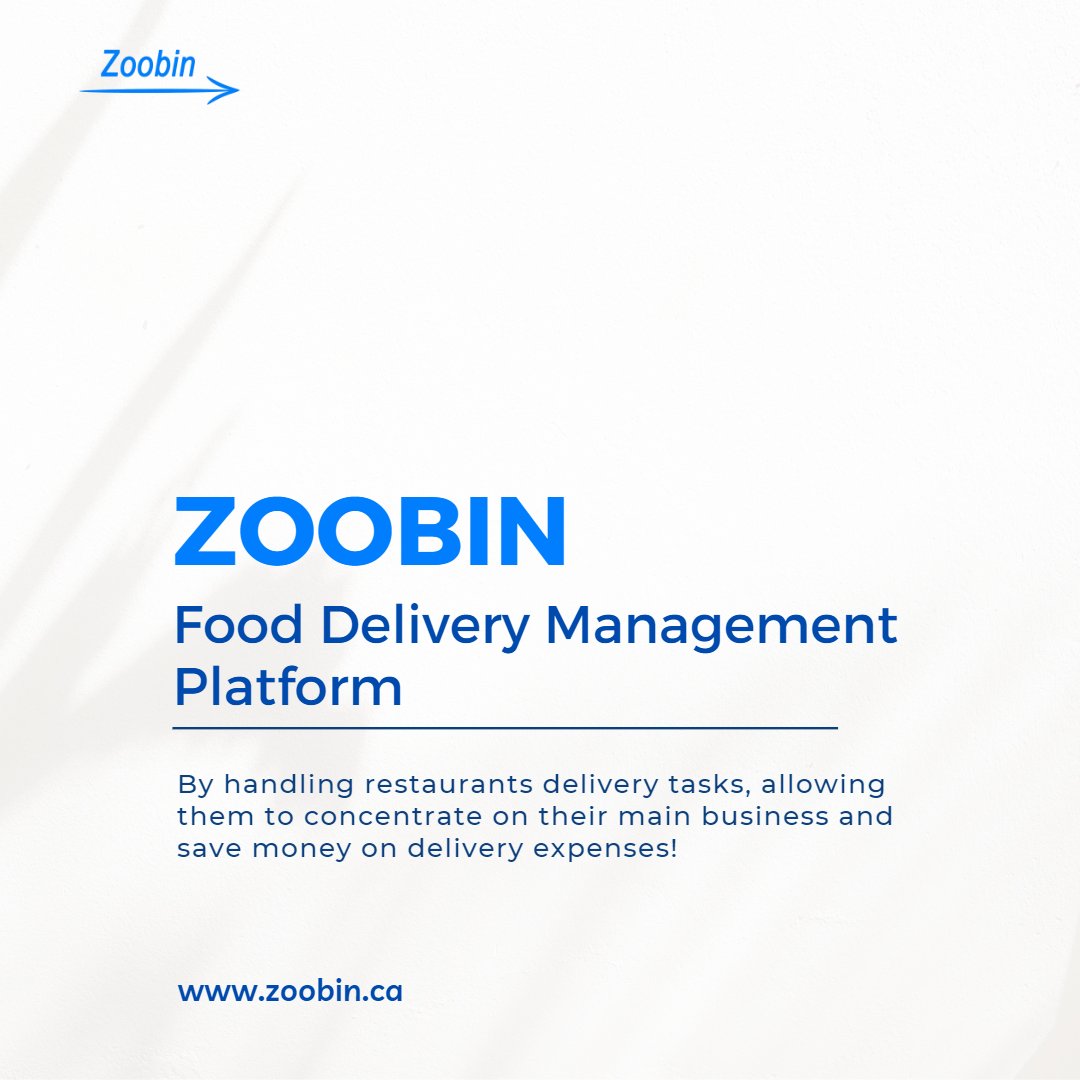 🚀 Excited to introduce Zoobin: The game-changing Food Delivery Management Platform, transforming the restaurant industry in Durham & beyond! 🍽️🚚
Streamline your delivery process for ultimate efficiency and customer satisfaction.
#ZoobinDelivery #DurhamRestaurants #FoodDelivery