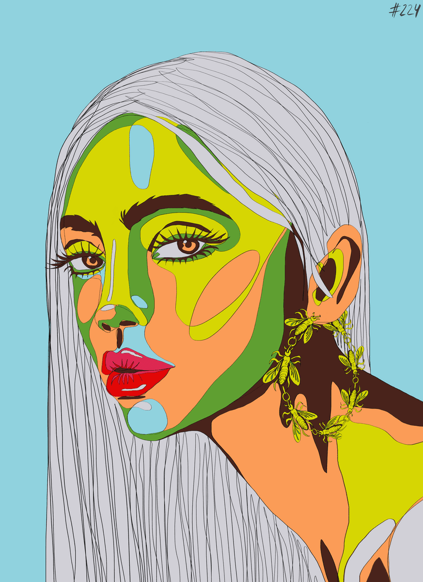 Leaning into frame, the raffle to collect <a href="/KrisK_ART/">KrisK</a>'s stunning 1/1 GF #224 is now... Open 🙌 

▫️ Like &amp; Retweet
▫️ Bid 0.15 WETH &amp; set offer duration for 7 days: opensea.io/assets/ethereu… 

One collector drawn receives offer to collect at 0.45E