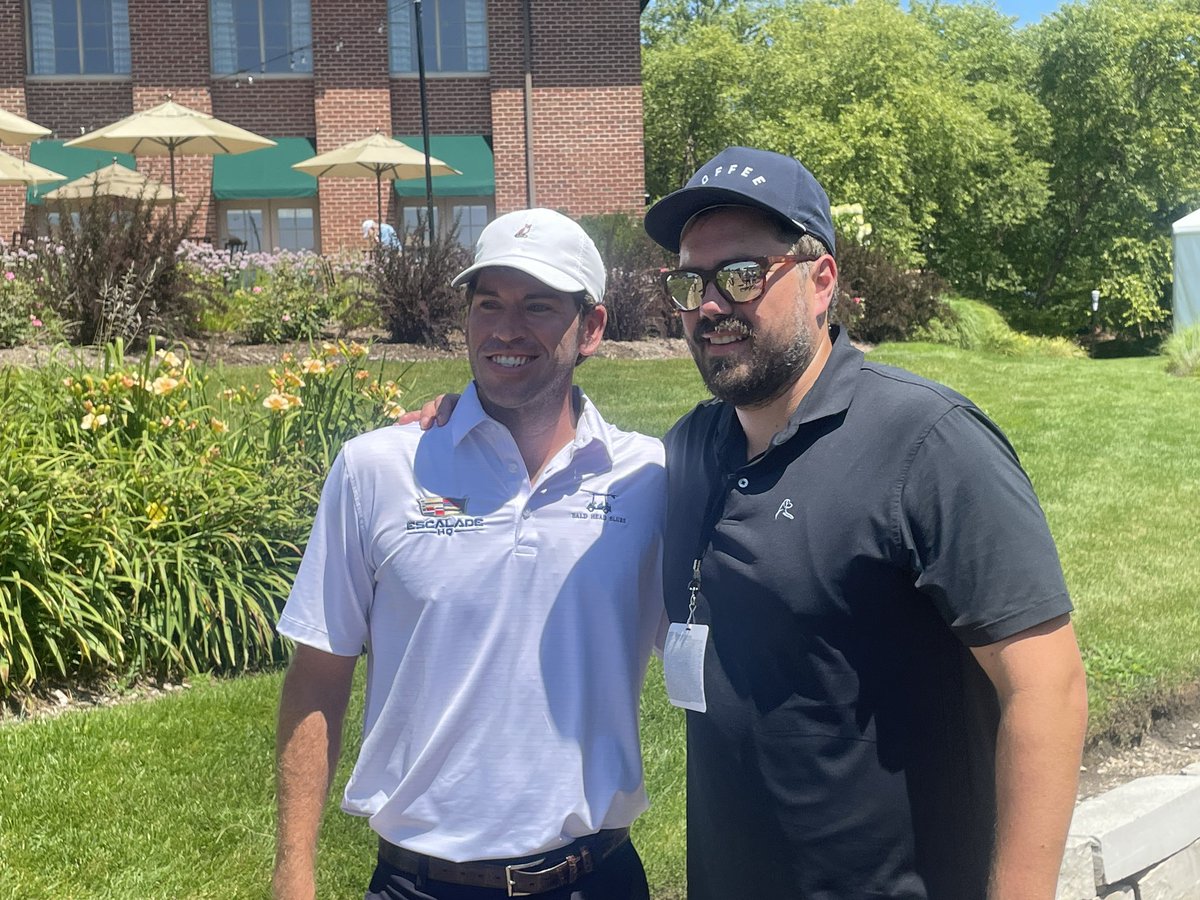.@Ben_kohles meets with a fan after an opening-round 66 <a href="/NV5Invite/">NV5 Invitational</a> 

Kohles leads Points List on strength of two wins this season

Win this week would bring Three-Victory Promotion to <a href="/PGATOUR/">PGA TOUR</a>