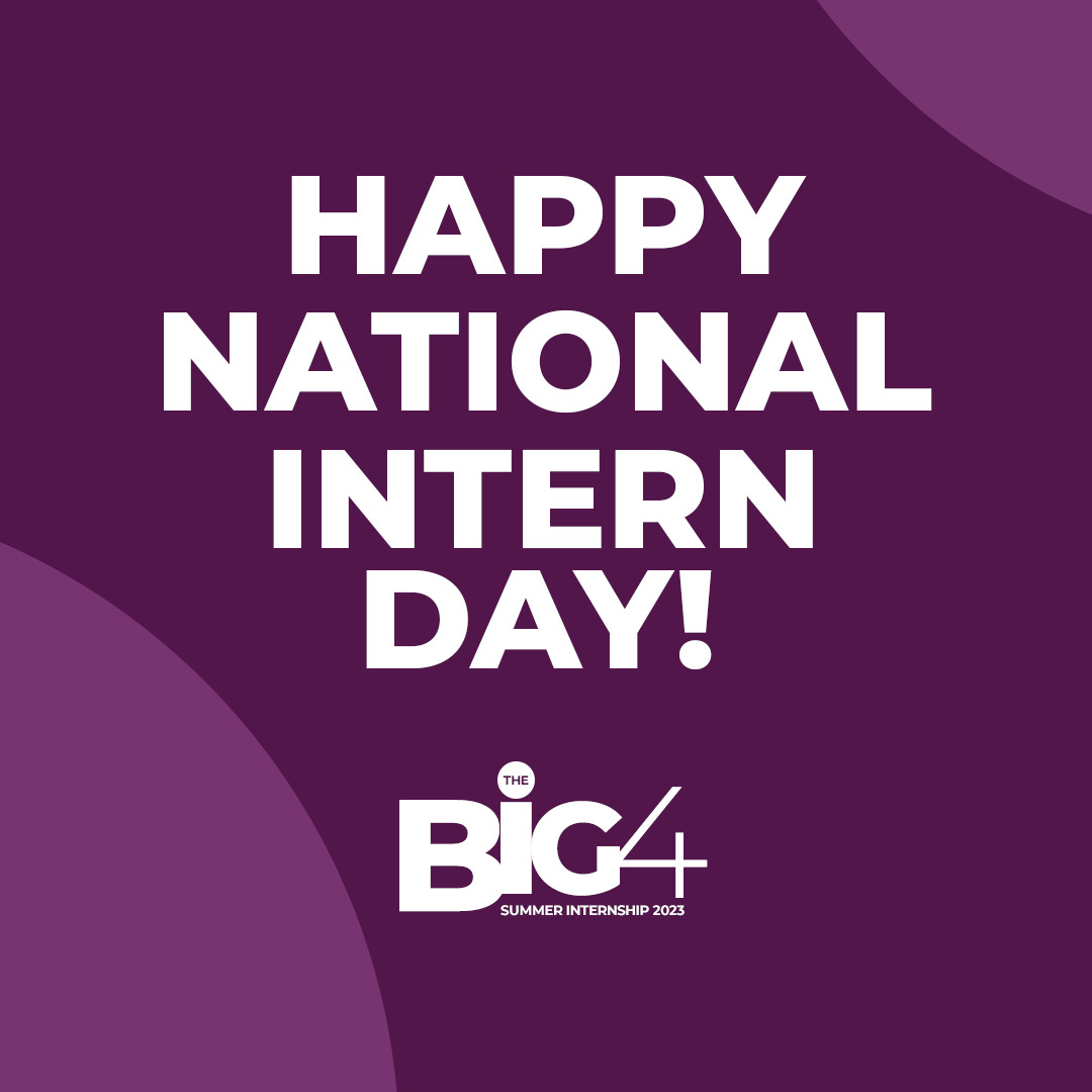 The entire LIQUID SOUL family would like to take a moment to celebrate our phenomenal #Big4Interns. We've been in awe watching you not just learn, but thrive, expand your horizons &amp; sharpen your professional skill sets. Cheers to you on your special day! #NationalInternDay