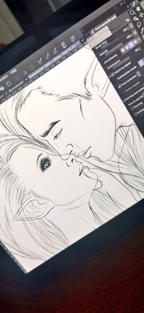 MakiHyena's tweet photo. His face says all. Love them to bits ❤️
#wip #digitalart #arthannahell https://t.co/DMg8LC8rT3