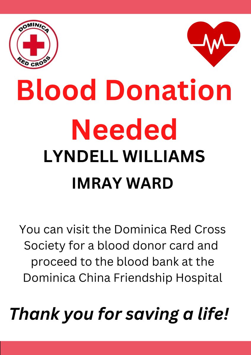 Dominica Red Cross Society tweet media