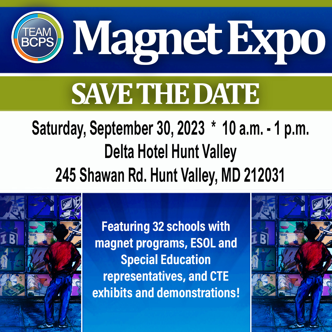 BCPS Magnet Programs (@bcps_magnet) on Twitter photo Save the Date!! <a href="/delmendorf/">Douglas Elmendorf</a> @melissadidonato <a href="/BaltCoPS/">Baltimore County Public Schools</a> <a href="/CTE_BaltCoPS/">BCPS CTE Office</a> <a href="/BCPSESOLWelcome/">BCPS ESOL Welcome Center</a> Save the Date!! <a href="/delmendorf/">Douglas Elmendorf</a> @melissadidonato <a href="/BaltCoPS/">Baltimore County Public Schools</a> <a href="/CTE_BaltCoPS/">BCPS CTE Office</a> <a href="/BCPSESOLWelcome/">BCPS ESOL Welcome Center</a>