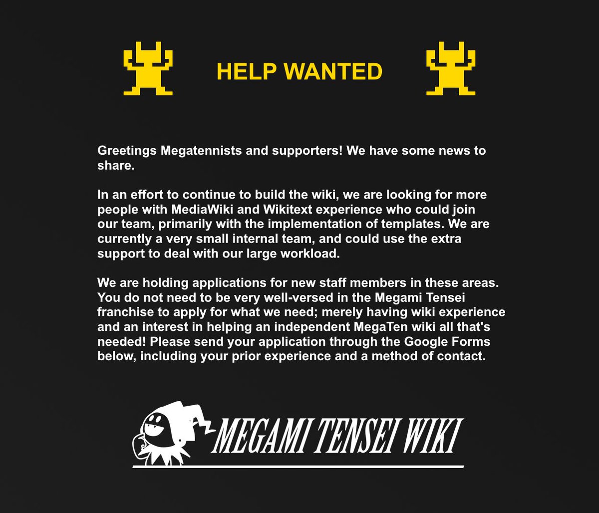 Megami Tensei Wiki (@MegaTenWiki) / Posts / X