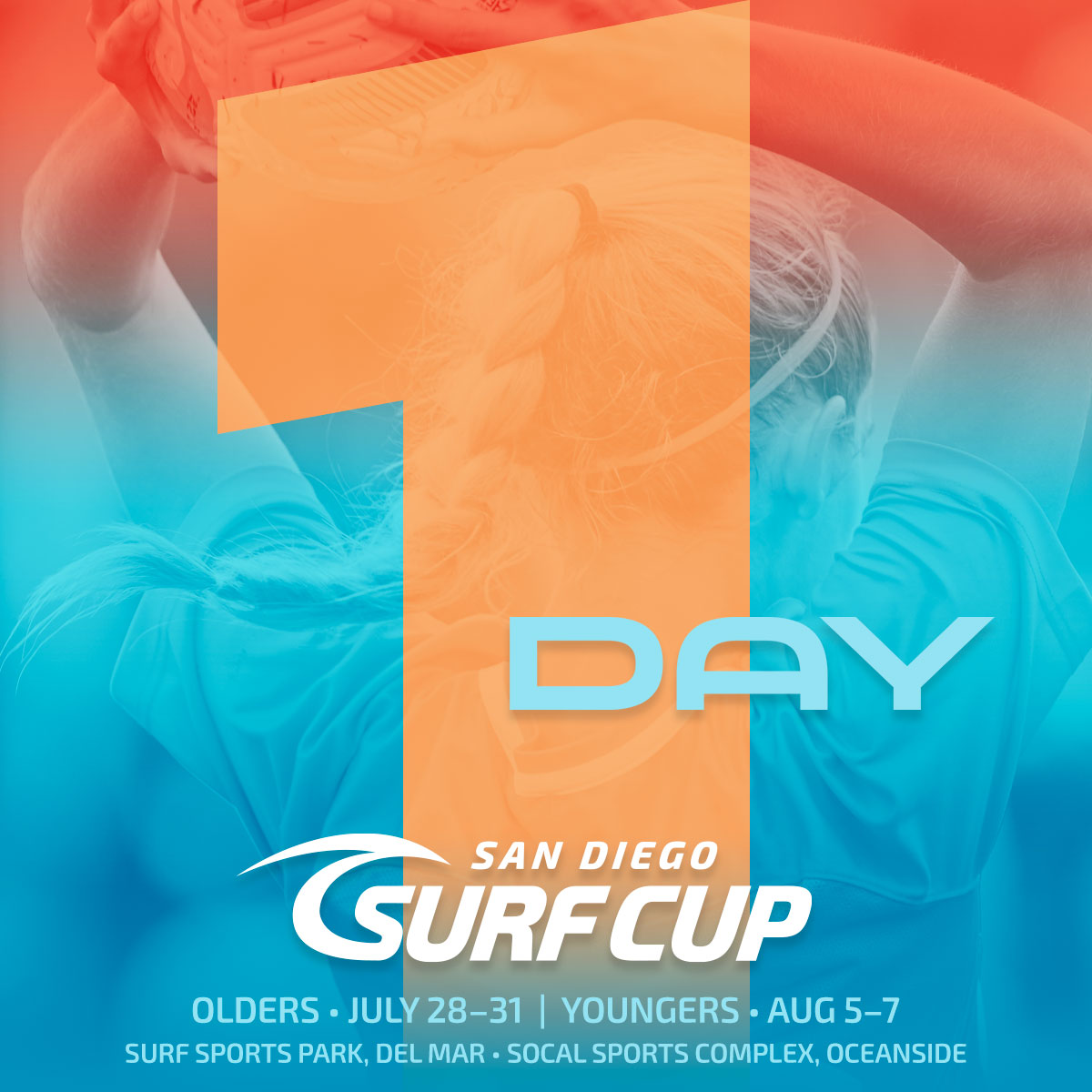 ONE more day! We'll see our OLDERS teams tomorrow on the pitch! #SurfCup #BestOfTheBest