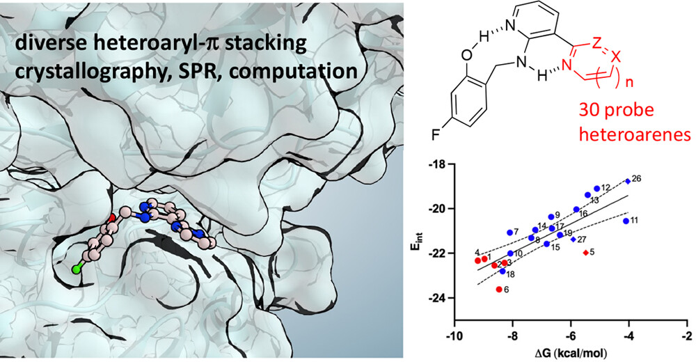 ACS Publications Bio & Med Chem Content (@acsbiomed) on Twitter photo A team led by <a href="/adamrenslo/">Adam Renslo</a> <a href="/UCSF/">UC San Francisco</a> studied the stacking energies of 30 distinct heteroarenes using SPR, QRET, and high accuracy computation.
Read more in #JMedChem ➡ go.acs.org/5Ee A team led by <a href="/adamrenslo/">Adam Renslo</a> <a href="/UCSF/">UC San Francisco</a> studied the stacking energies of 30 distinct heteroarenes using SPR, QRET, and high accuracy computation.
Read more in #JMedChem ➡ go.acs.org/5Ee