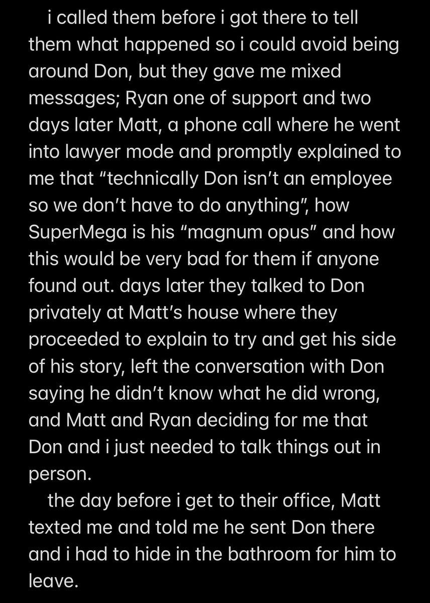 niceupdog's tweet image. i made a video about my experiences with Don and Matt &amp;amp; Ryan/SuperMega. it would mean a lot to me if you watched it 

youtu.be/S5lfscbPnnY