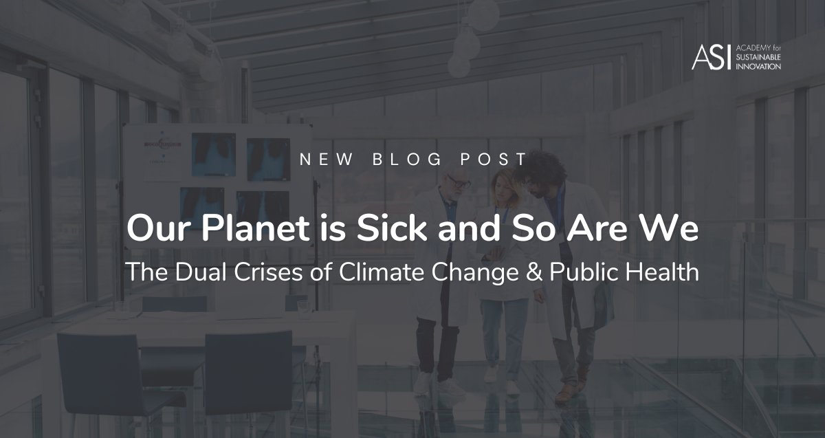 As temperatures surge, ecosystems falter, and natural disasters become more frequent, it is increasingly evident that climate change isn't merely an environmental crisis; our physical and mental health are also at stake. hubs.ly/Q01Z9GCd0