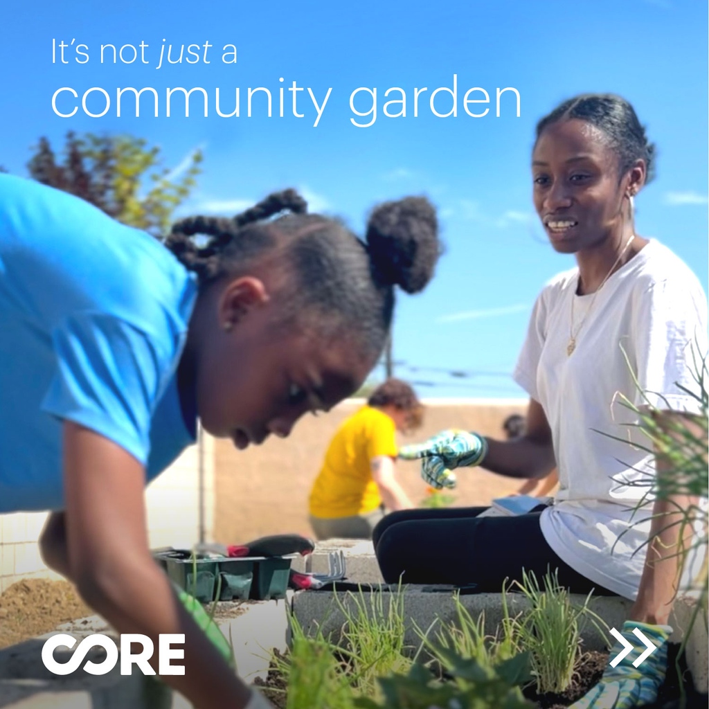 COREresponse's tweet photo. Community Gardens Are: Food, Climate Action, Learning, and Healing!

KIPP Compton is building 7 garden beds on their campus, creating an impact that goes beyond expectations. In just a few days, their efforts will benefit future generations.
Donate today to support our mission! https://t.co/PzMZtYghkC