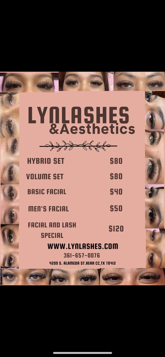 LynLashesByTim's tweet image. LynLashes Back to school specials💕

Book on LynLashes.com