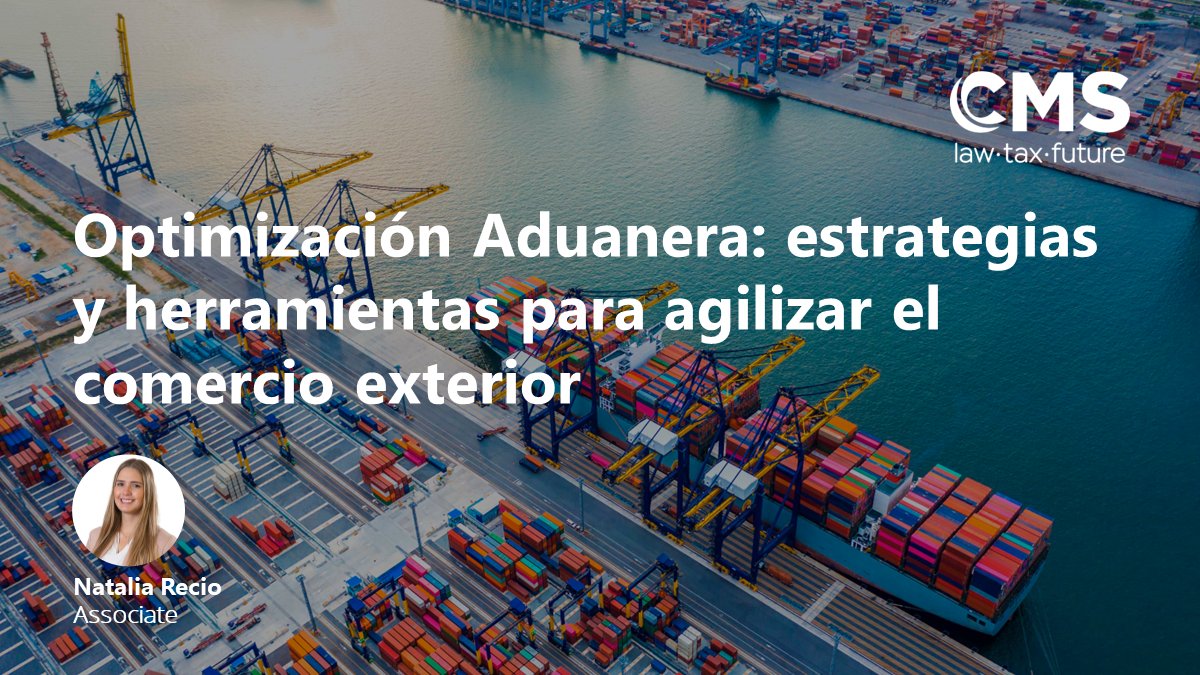#Artículo | ¡Impulsa tu comercio internacional con eficiencia aduanera!

Los invitamos a leer el artículo de nuestra Asociada Natalia Recio de Derecho Tributario y Aduanero &amp; Comercio Exterior.

¡Déjennos saber su opinión!

Artículo completo aquí: lnkd.in/eDvP6EtE