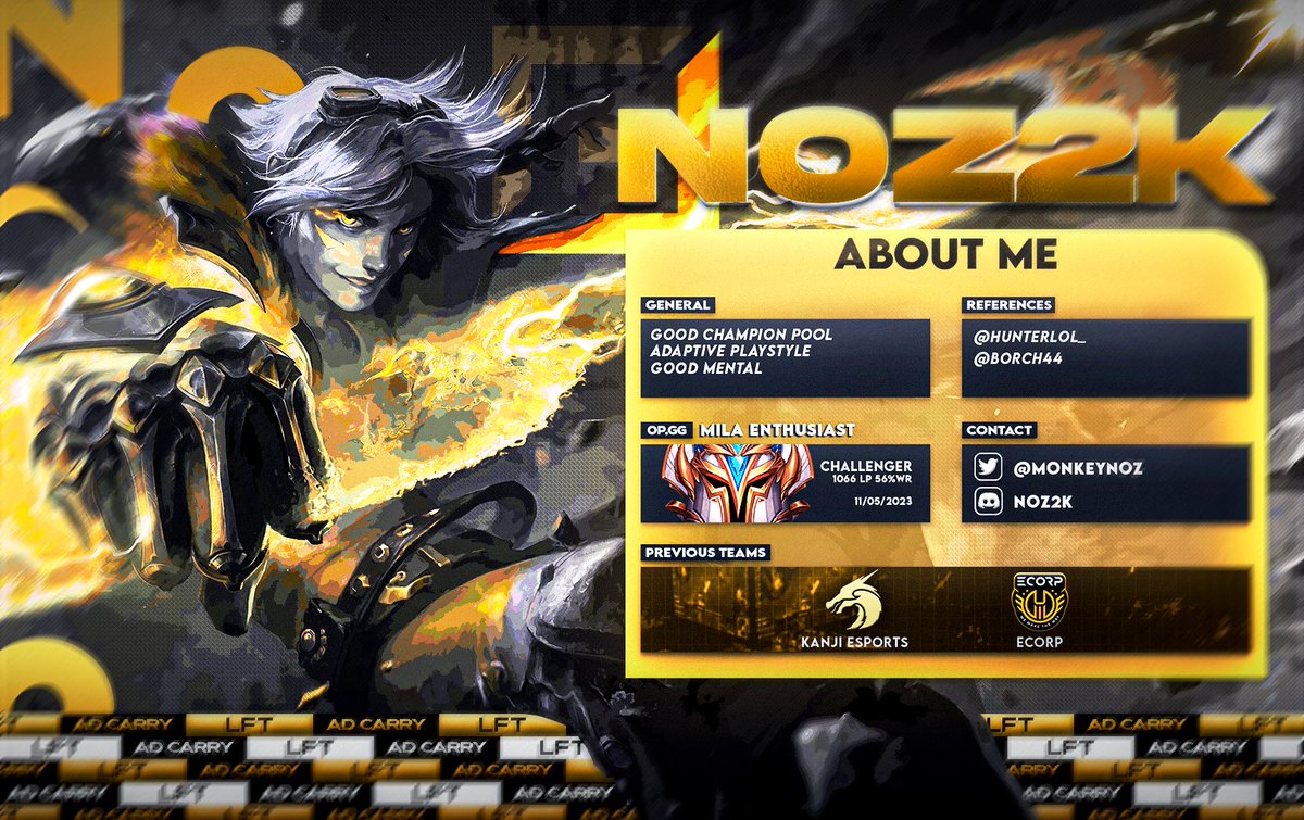 noz2k_lol's tweet photo. 🇬🇧: I'm still linked to @ECORP_ES  but they've allowed me to listen to offers until the next SL2 split starts. 
Preferably tryouting as a duo with @v9_Rem.

🇪🇸 : Bueno , como están los makinas lo primero de todo. https://t.co/G48tlfOhTx