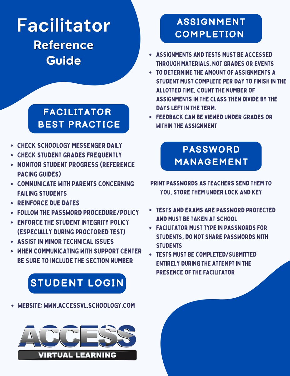 ACCESS_ALSDE's tweet image. Tips and Tricks for ACCESS Facilitators
#alsdeedtech #accessalsde