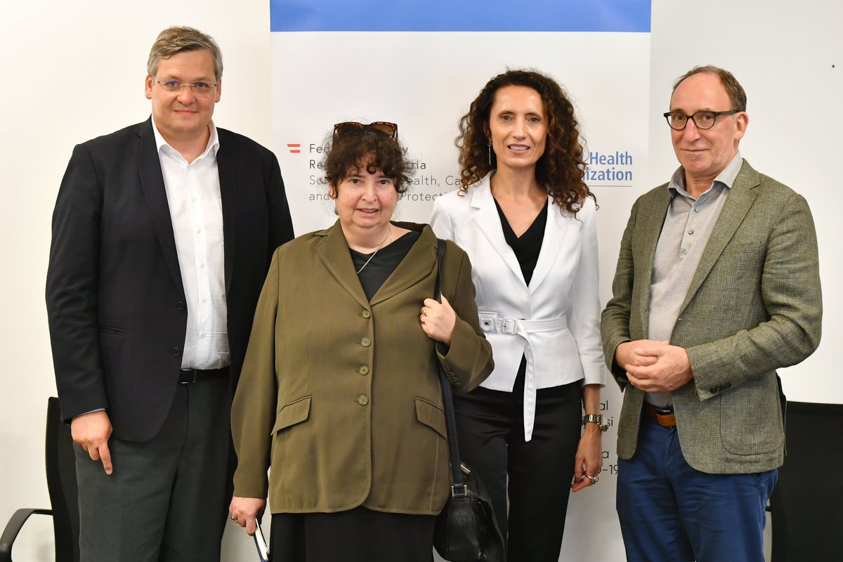 WHOMoldova's tweet photo. Productive meeting with 🇦🇹 Minister on cooperation on long-term care services in 🇲🇩 and further support to @GuvernulRMD in ongoing health and social protection reforms to leave no one behind. #Partners4Impact
@hans_kluge @ala_nemerenco @johannes_rauch @bmsgpk @WHO_Europe https://t.co/LxFGapRyyO