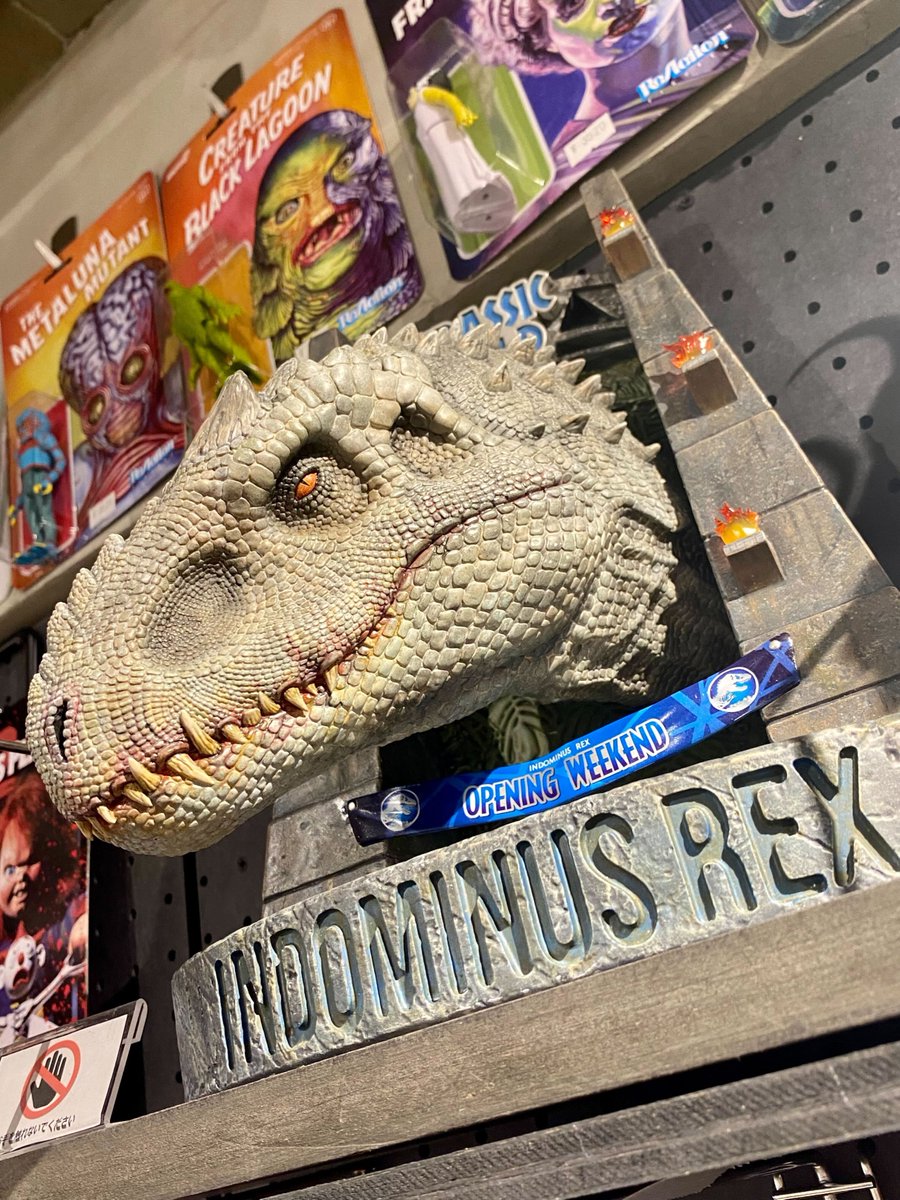 victorinvictus's tweet photo. Excited to see that our Indominus Rex is part of an exhibition in Japan, and you can also order it on Mamegyorai.

Emocionados de ver que nuestro Indominus Rex forma parte de una exhibición en Japón, y también puedes pedirlo en Mamegyorai.

#japan #jurassicworld #indominusrex https://t.co/dKz1f7iTKa