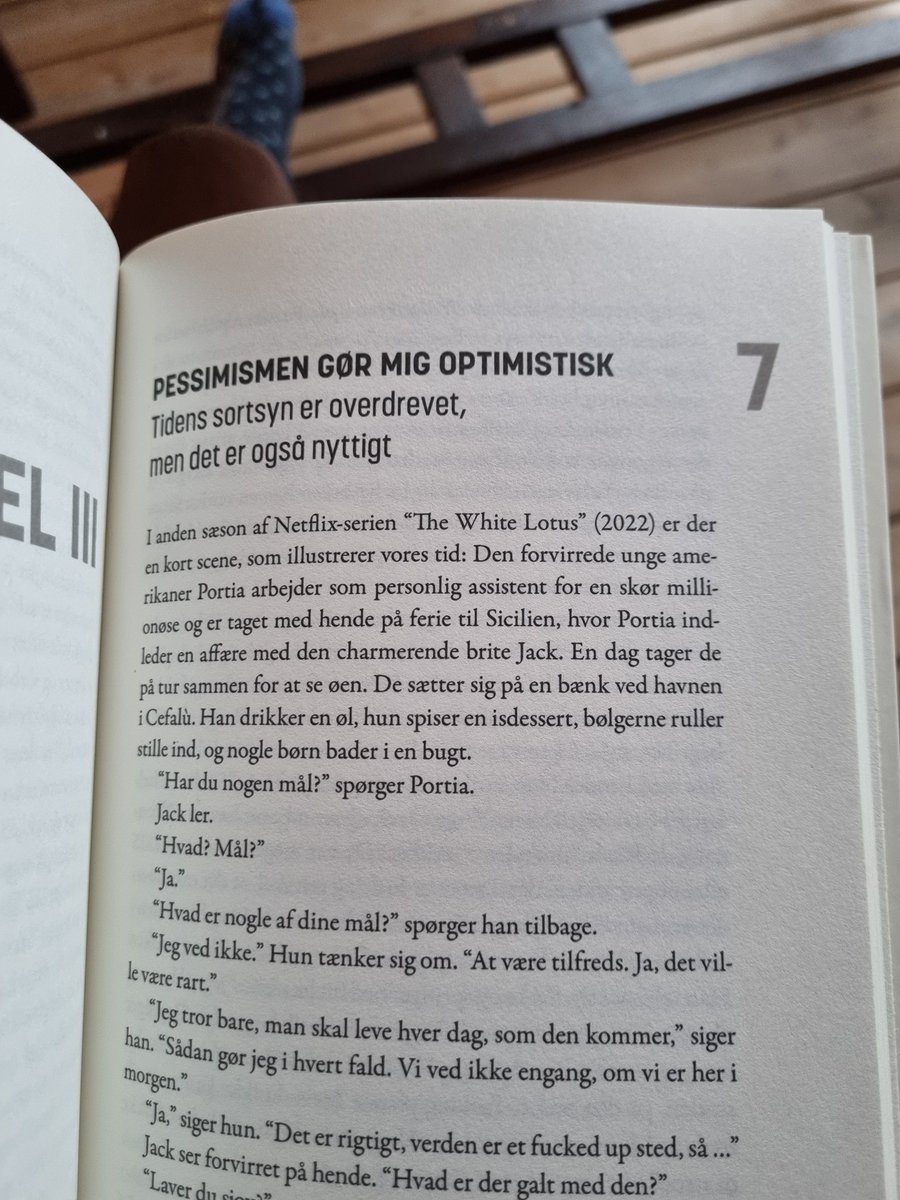 En god bog, du har skrevet <a href="/chrbennike/">Christian Bennike</a>, men så god en serie som White Lotus finder du altså ikke på Netflix.

Kan meget godt lide Kim Larsen-kapitlet. Og på en mærkelig måde har jeg fået lyst til at besøge Belgien. Måske.