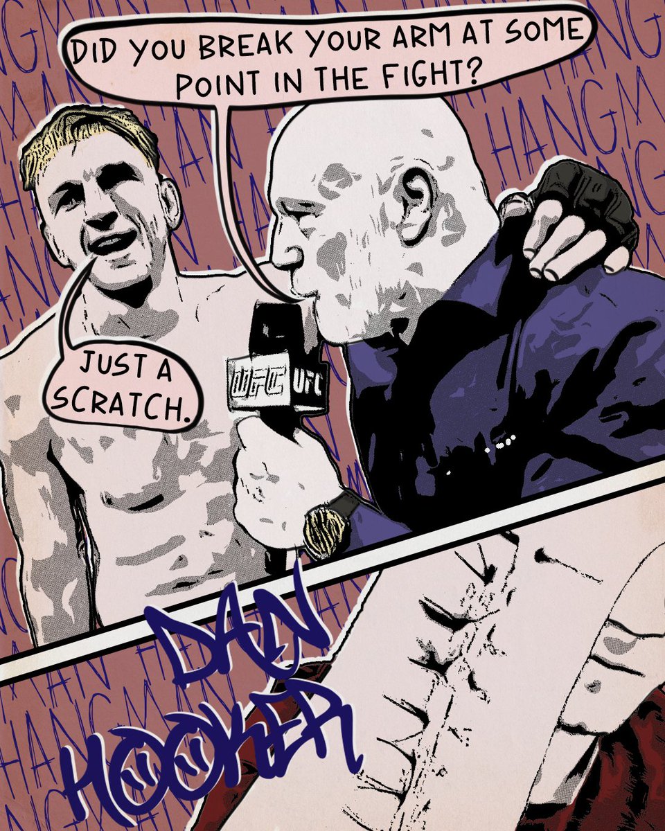 I mean: Hangman should not feel much but this? 😮

#mma #mmafighter #mmatraining #danhooker #ufc #marshalarts #speechbubble #quotes #newzilandmma #fighting #newziland <a href="/danthehangman/">Dan Hangman Hooker</a>