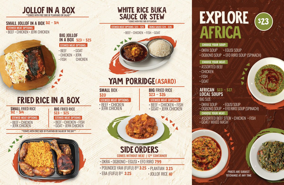 DfFoodtruck's tweet photo. We are a family-owned Nigerian 🇳🇬 Food truck business in Philadelphia. 
 #Vegan #Philly #Philadelphia #drexeluniversity #templeuniversity #upenn  #phillyfoodies #blackownedbusiness #brunch #phillybrunch #food #jollof  #phillydatenight #phl #phillyrestaurant #fooodtrucks #byob https://t.co/XSH36eOZgs