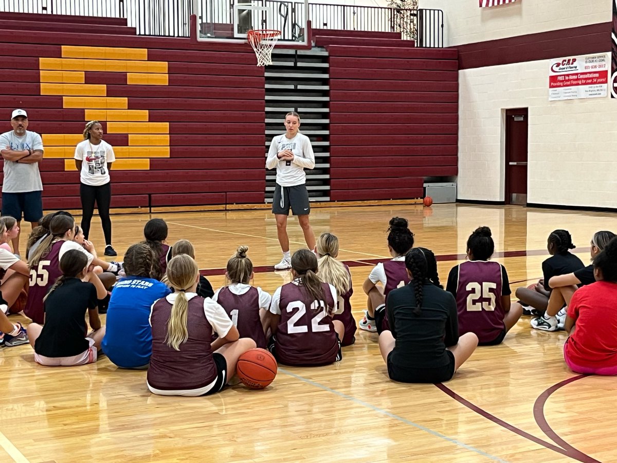 This week, Paige Bueckers, Hopkins High School alumna, Best Female College Athlete ESPY Award (21'), &amp; current UConn Huskies Guard, stopped by Irondale to speak with student athletes about striving for excellence. Paige inspired &amp; encouraged the student athletes of Irondale.
