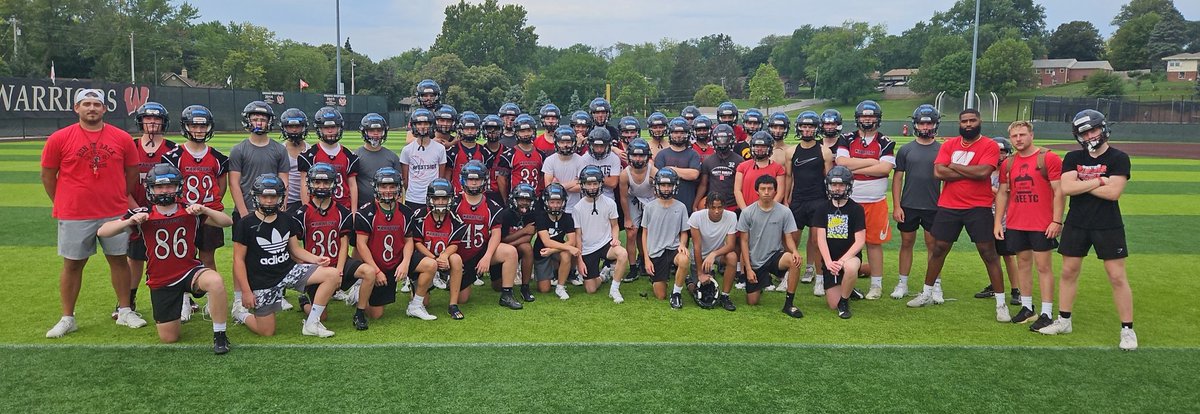 Final day of camp. Ended the week with some friendly competition and got better day by day. 

Excited to see the chapter this group will write in Warrior history. Let's go!

#ET #A414A