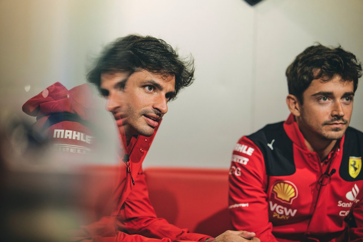 ScuderiaFerrari's tweet photo. One more sleep until we’re back on the track 🫡

#BelgianGP 🇧🇪 https://t.co/2GHtSpgMc1
