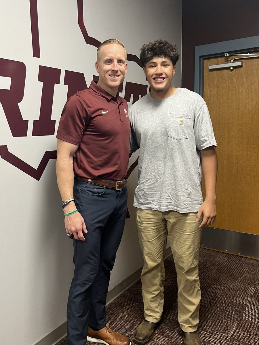 J_Rod1_'s tweet photo. Had a blast visiting Trinity University and felt very appreciated by their great staff‼️Thank you @CoachGezella and @CoachLytal for invite and tour!!

@TUFootballTX 
@CoachJohnson_10
@CoachMCantu https://t.co/lvN9HXqH3T
