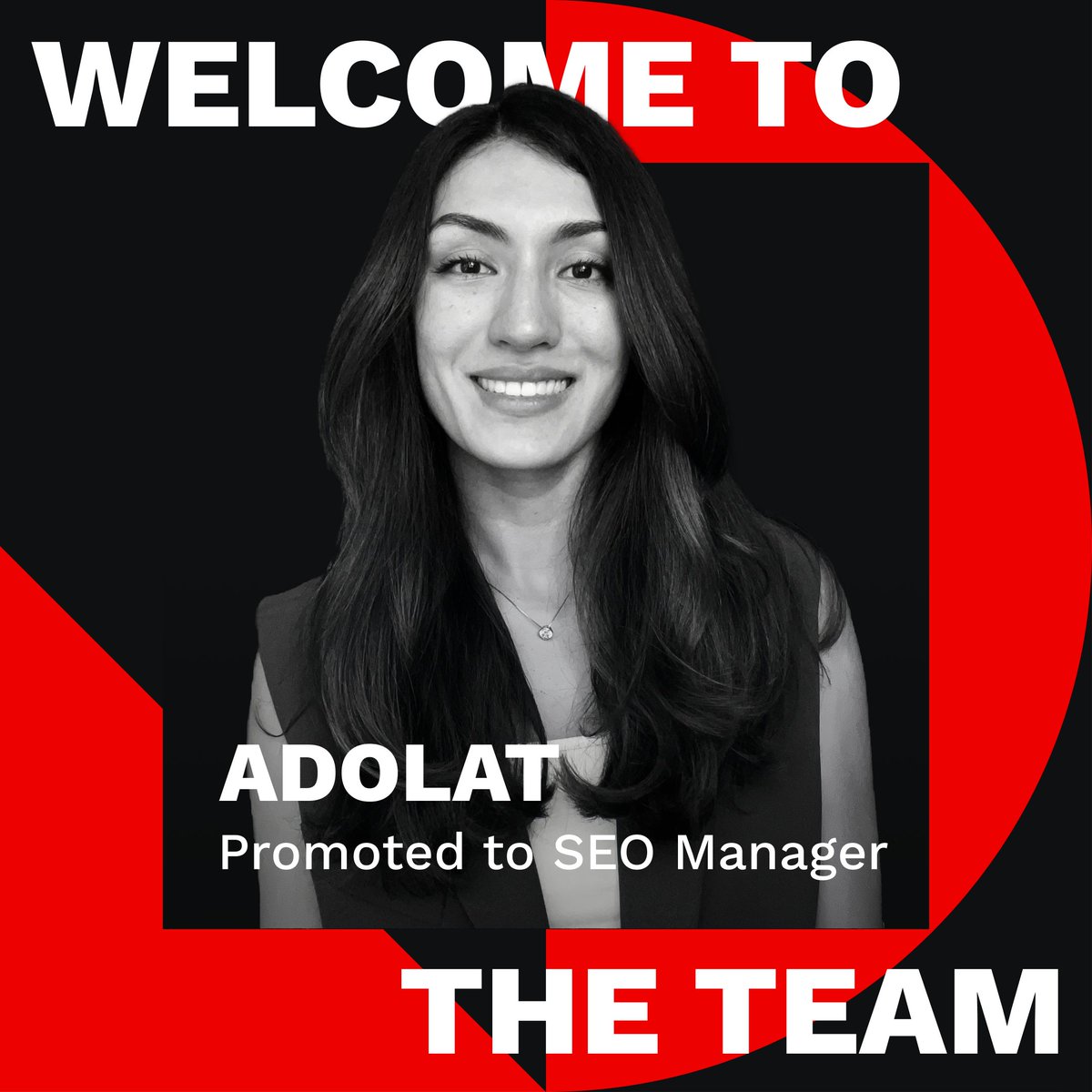 adleveragetv's tweet photo. Join us as we welcome Adolat, our newest SEO Manager, to the team! Adolat began working with us as an Intern and quickly blew us away with her excellent quality of work and determination. It is our extreme pleasure to announce her promotion!

#CompanyCulture #Growth #Promoted https://t.co/qQaolsftc4