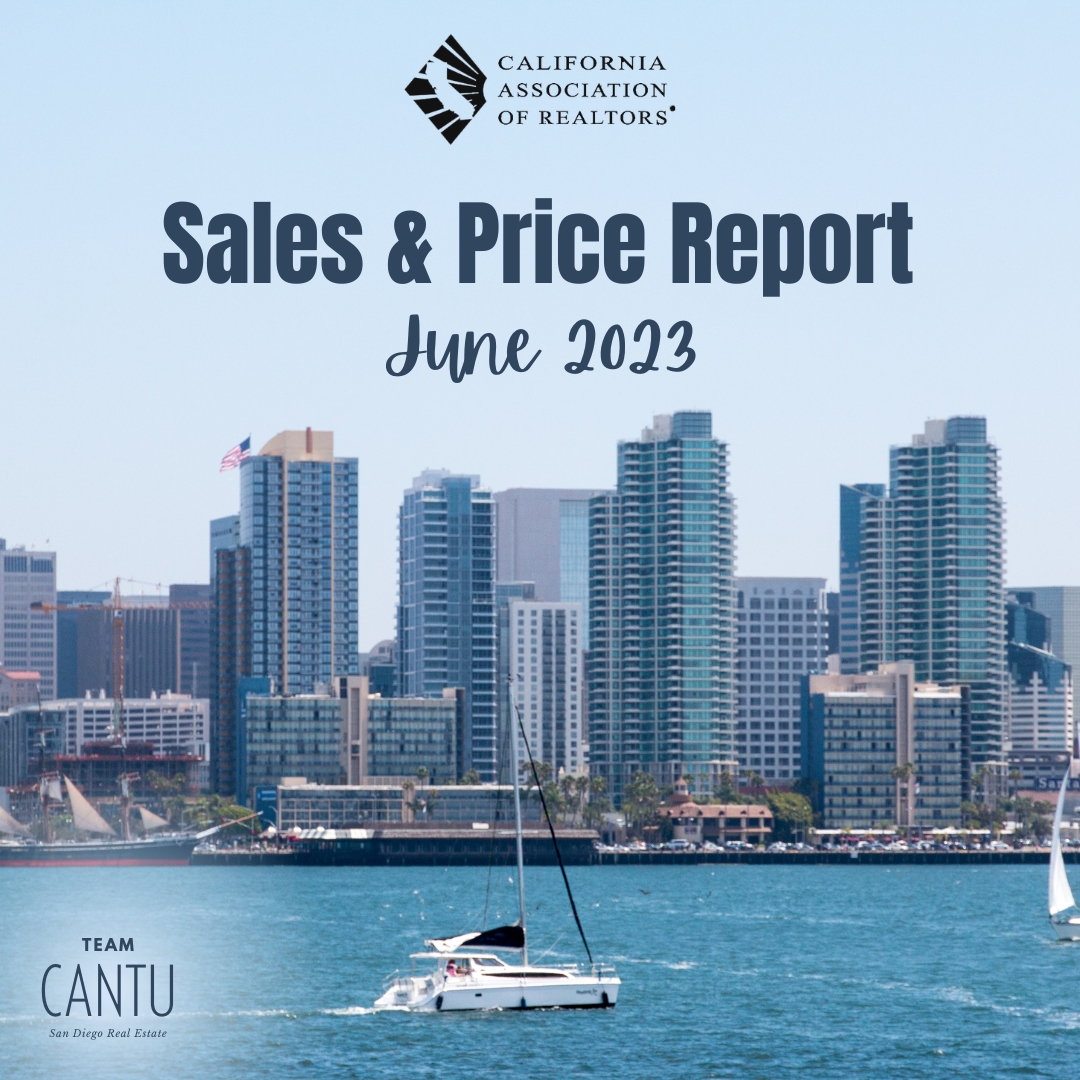 June 2023 Sales &amp; Price Report 📊

Statistics released by the California Association of Realtors (C.A.R.) show active listings struggle to grow due to the lock-in effect.🔗 - bit.ly/3rMkXFc

#TeamCantu #SanDiegoRealEstate #AllisonJamesEstatesandHomes