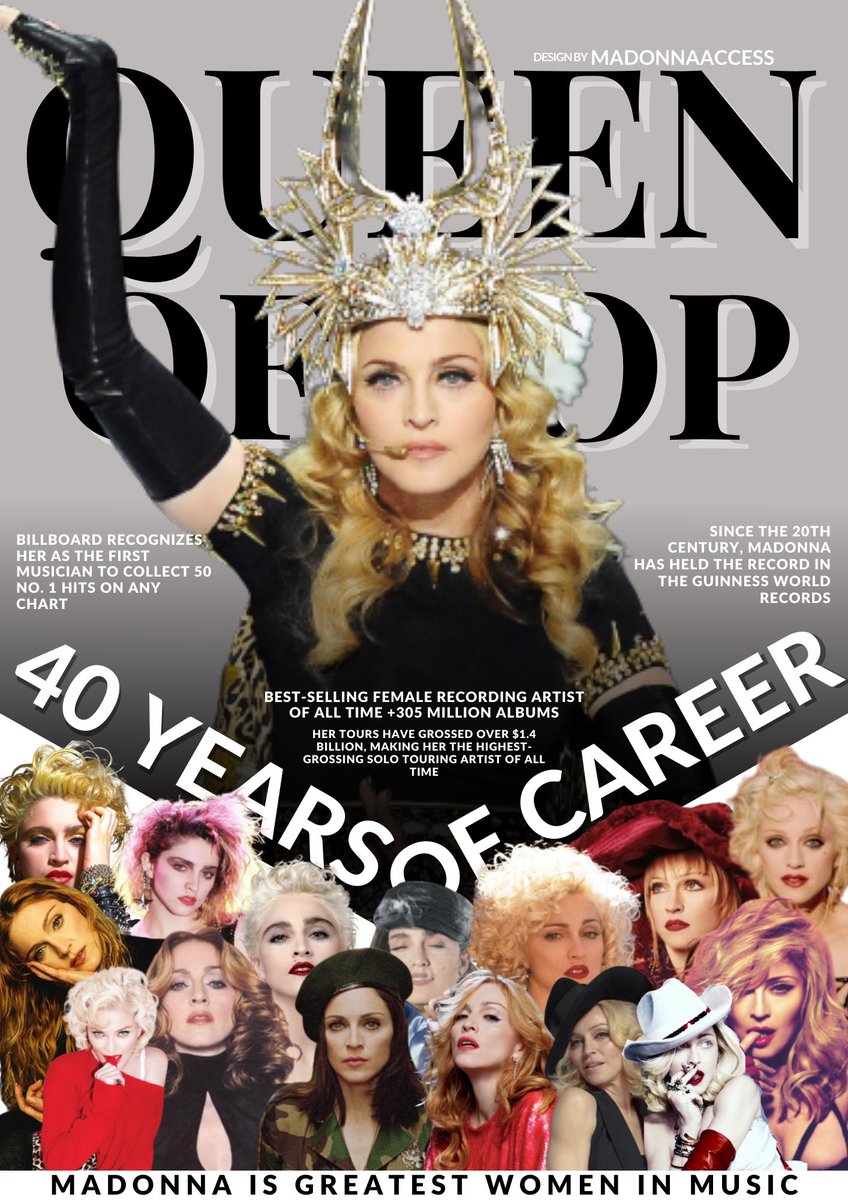 🎼💫🦾Happy 40th Anniversary, Queen of Music
<a href="/Madonna/">Madonna</a>
 🦾💫🎼
. #Madonna40 #Madonna #ThursdayMotivation #Tursdayfeeling #thursdayvibes #Madonna40 #MadonnaFirstAlbum #Madonna40