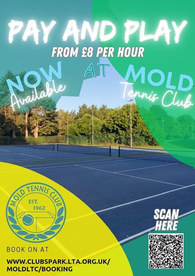 #NorthWalesSocial ⬆️🏴🤝 (@nwalessocial) on Twitter photo #NWalesHour
Scan the QR code and play! 🎾
Mold Tennis Club <a href="/MLTCsocial1962/">#MoldTennisClub</a> are now offering their courts to the public for hire.
With their new state of the art gate, these excellent facilities to the public are provided safely.
#Flintshire #tennis #NWalesHour
Scan the QR code and play! 🎾
Mold Tennis Club <a href="/MLTCsocial1962/">#MoldTennisClub</a> are now offering their courts to the public for hire.
With their new state of the art gate, these excellent facilities to the public are provided safely.
#Flintshire #tennis