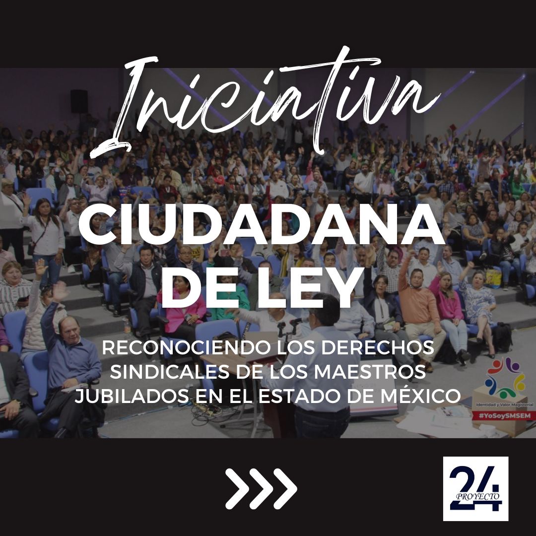 Proyecto24_AC's tweet photo. 🗣️✍️ 𝑱𝒖𝒔𝒕𝒊𝒄𝒊𝒂 𝒑𝒂𝒓𝒂 𝒏𝒖𝒆𝒔𝒕𝒓𝒐𝒔 𝒎𝒂𝒆𝒔𝒕𝒓𝒐𝒔 𝒋𝒖𝒃𝒊𝒍𝒂𝒅𝒐𝒔 En @Proyecto24_AC, trabajamos en una Iniciativa Ciudadana de Ley para fortalecer los Derechos Sindicales de los maestros jubilados del #EdoMex 
#IniciativasProyecto24
👉🔗https://t.co/n1oXsAHApT https://t.co/Kv7gEepSEJ