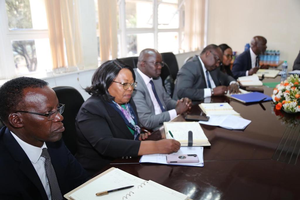 Had a consultative meeting with the Public Service Commission on various issues that are critical to the public service transformation. Some of the issues include internship programs, succession management, staff training and capacity building, governance principles and values,