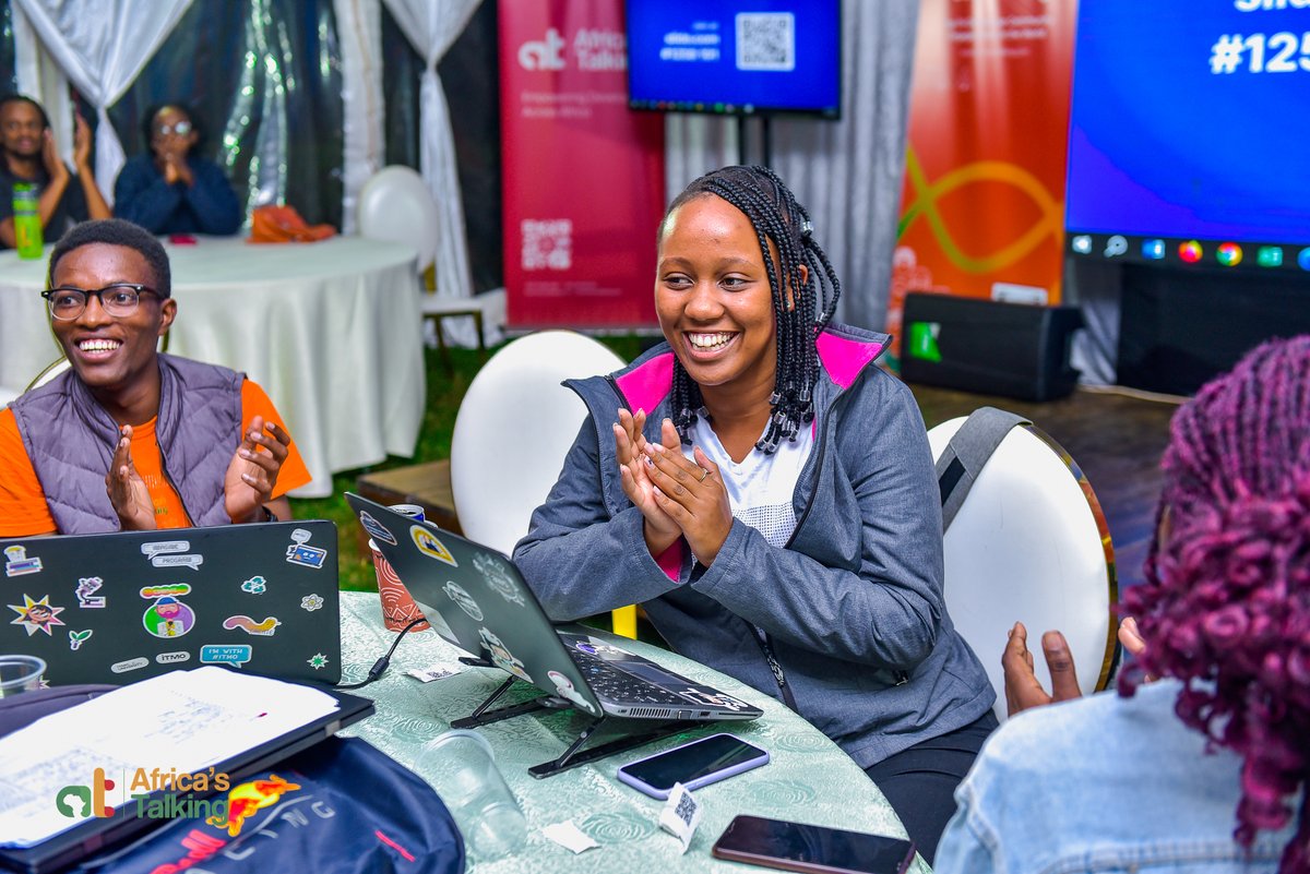 Africastalking's tweet photo. π
π Wrapping Up an Epic Tech-filled Day at #ATOpenHackathon! ππ» The sun may be setting, but the spirit of innovation lingers on! It has been a day of inspiration, creativity, and connection. ππ #WeLoveNerds #BuildWithAT #EndOfTheDayVibes https://t.co/J88MiLuSaA