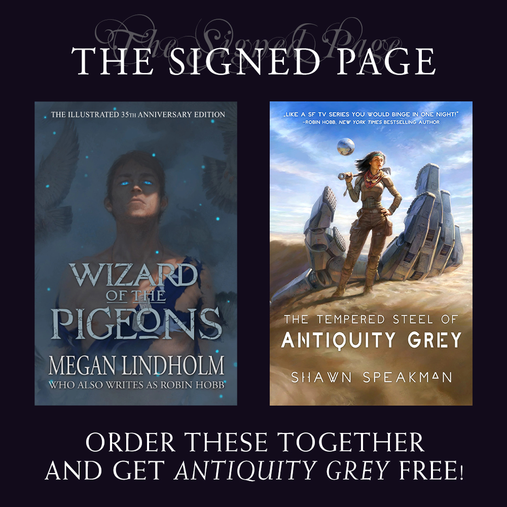 The Signed Page tweet media