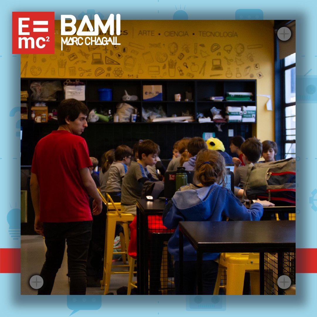 proyectoemc's tweet photo. Taller de  Robótica y Programación para chicos de 7 a 11 años 🤖

Si querés participar en nuestros talleres contactanos por mensaje directo para que podamos pasarte más info! ✉️

#robot #robotica #roboticaeducativa #roboticaemc  #electronica #programacion  #impresion3d https://t.co/QmzVfACJhx