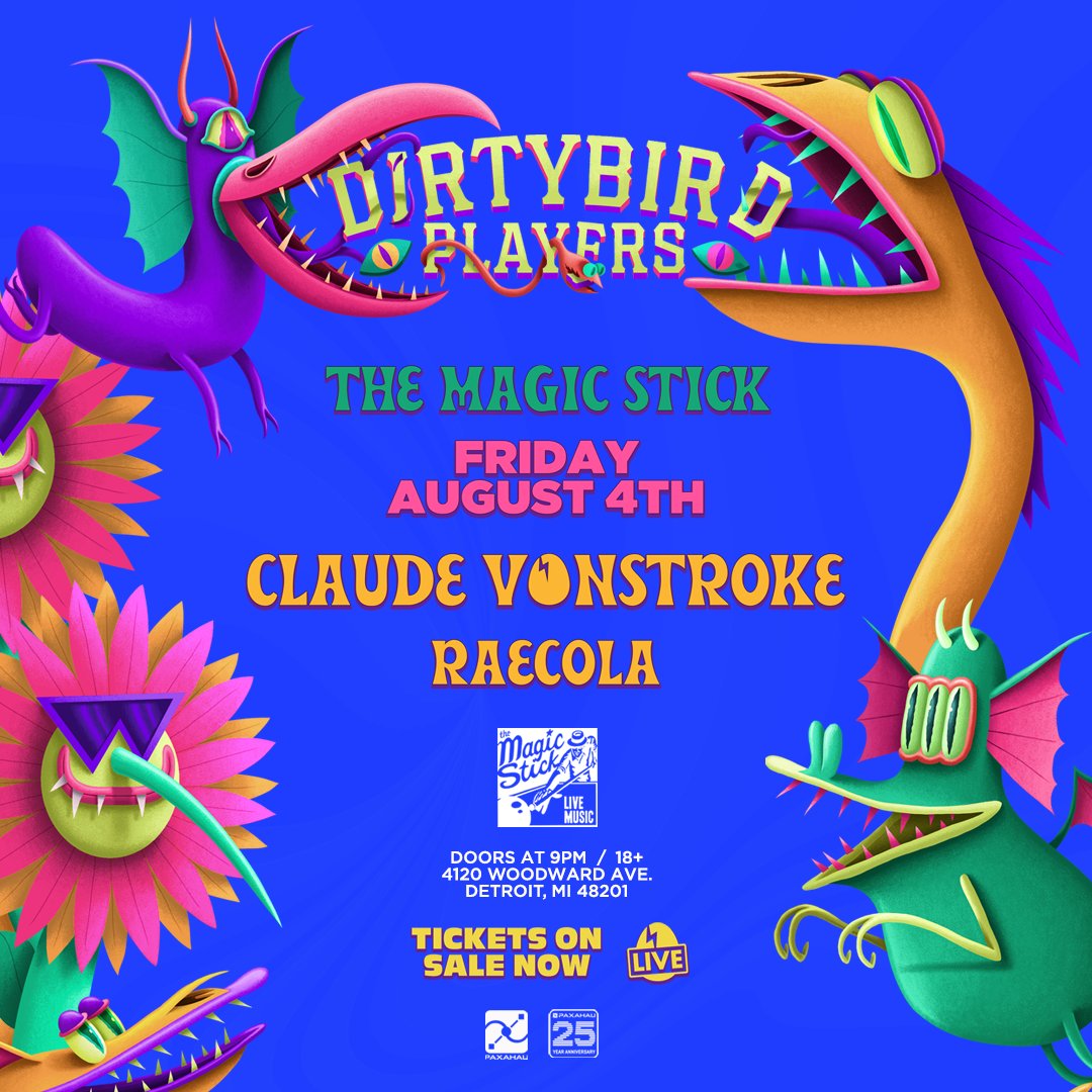 DirtybirdArt's tweet photo. Detroit Birdies Alert!!! 🔥

RETWEET for your chance to win 2x tickets to @VonStroke’s Players Tour @majesticdetroit in Detroit, Michigan on Friday, August 4th!

Good luck, everyone!! https://t.co/GaWObJLw4R